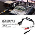 USB 2.0 Sound Capture Card Professional Left Right Channel Sound Capture Device for Tape for CD. 