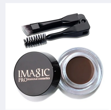 Imagic Matte Professional Tinted Eyebrow Pomade(E02 Dark Brown)
