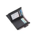 Vintage Men PU Leather Wallet Short Slim Male Purses Money Credit Card Holders with Zipper Men Wallet Money Bag. 