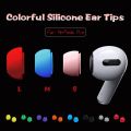 Color Replacement Ear tips For Apple Airds Pro Headphone Earbuds Silicone Eartips Ear pads Cap Cushion Plug Small Medium Large. 