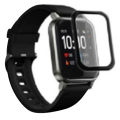 Haylou RS4 Plus Screen Protector 3D Full Coverage Protective Film Scratch Proof Clear Soft Fibre Glass SmartWatch Screen Protector.