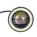 (New)3.0 inch DC 12V 10W 900LM 6500K Car Angel Eyes Fog Lamp Foglight. 