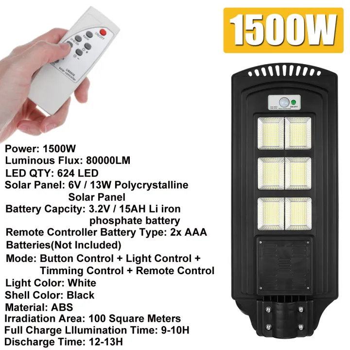 Solar%20Street%20Wall%20Light%20500W/1000W/1500W/2500W%20LED%20Powered%20Lights%20Outdoor%20Sensor%20PIR%20Garden%20-%20Image%203