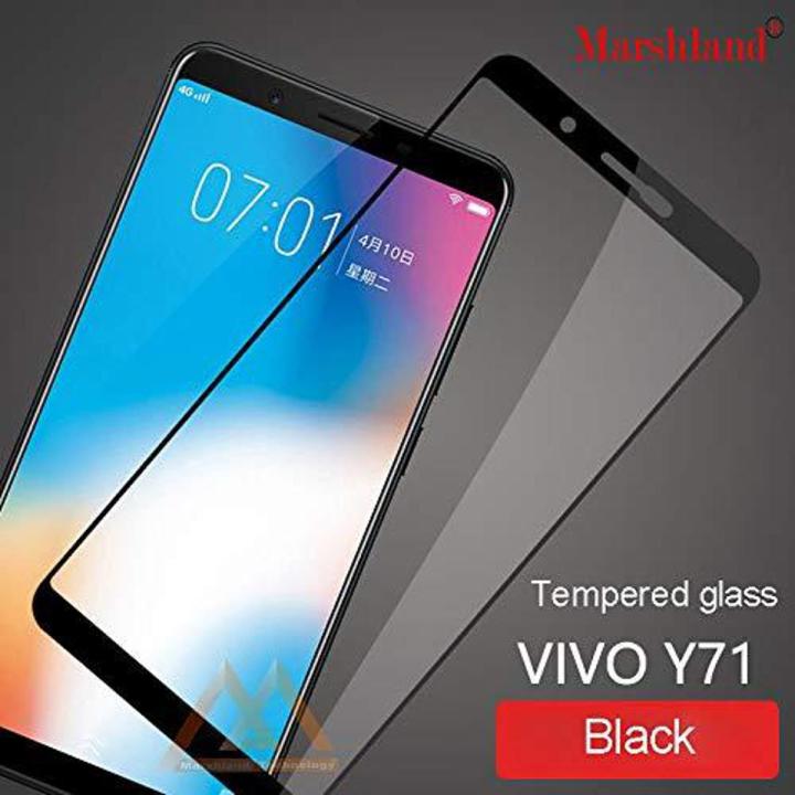 Vivo Y71 - 6D Tempered Glass Screen Protector - Transparent...