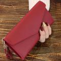 Tassel Women Wallet Fashion Wallets Multifunction PU Leather Women's Long Design Purse Female Card Holder Long Lady Clutch Purse.
