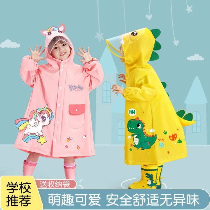 Children's%20Raincoat%20Girls'%20Boys'%20Waterproof%20for%20Kindergarten%20Rainproof2023New%20Elementary%20School%20Students%20Poncho%20Cute%20-%20Image%208