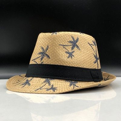 【beauty code store】Straw Sun For Men Summer Sweet Retro Kid Straw Hats Beach Hat Chapeu Feminino Boy Sun Hats