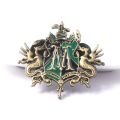 【beauty code store】Malfoy Family Heraldry Pins Potter Hogwarts Four College Badge Pins For Classic Movie Fans Christmas Gigts.