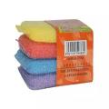 4pcs Soft Sponge Scrubbing Pads / ডিশ ওয়াশ ফোম স্ক্রাবার / ফোমের মাজনি / Preclean Scouring Pads Cleaning Scrub Sponge.
