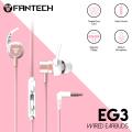 FANTECH SCAR EG3 In Ear Gaming Earphone Sakura Edition Headphone. 