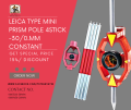 LEICA type Mini PRISM POLE -30/0.MM For TOTAL STATION. 