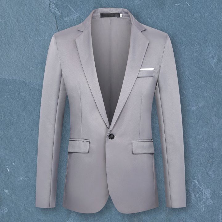 Men%20Blazer%20One%20Buckle%20Turndown%20Collar%20Long%20Sleeves%20Solid%20Color%20Plus%20Size%20Slim%20Fit%20Suit%20Jacket%20for%20Office%20-%20Image%204