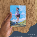 "Your Name" anime based Small Notebook (5.4"*4"   ,A6 size)  - Notebook/sketchbook/sketchpad for drawing, sketching, writing with classic look. 