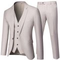 Business Suit Jacket Coat Blazers Trousers Waistcoat Men's Wedding Three Pieces Pants Vest Large Size Professional Suits. 