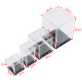 Acrylic Display Case Self-Assembly Clear Cube Box UV Dustproof Toy Protection STARLITE. 