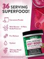 Nature's Truth Beet Root Powder | 7.73 oz | Nitric Oxide Supplement for Men and Women | Vegan, Non-GMO & Gluten Free Pre-Workout | Mixed Berry Flavor. 