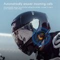 LX3 Helmet Bluetooth Headset 1200MAH Motorcycle BT5.0 Wireless Hands-Free Call Stereo Anti-Jamming Waterproof Headset.