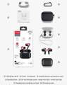 JOYROOM_T03S Pro ANC active noise cancelling reduction headphones headset in-ear tws earphone wireless earbuds. 