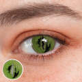 Halloween Exclusive  Giant Crocodile  Green Eyes Contact Lense For Halloween,Cosplay,Anime,Animel Cosplay Party.1pair Creazy Giant Crocodile Eyes Contact lense. Optical Store Special. D224-G. 