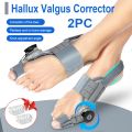 Bunion Corrector Unisex Foot Hallux Valgus Braces Rotatable Toe Separator Straightener Adjustable Pedicure Finger Toe Corrector. 