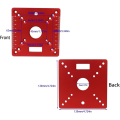Mini Router Table Insert Plate and Router Lift for 65mm Universal Trimming Machine,Square Woodworking Bench Router Easy Install. 