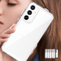 For Samsung A55 Case Cover Samsung A55 Capas Colour Frame Shockproof Phone Bumper Transparent Clear Samsung Galaxy A 55 A55 5G.