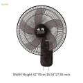 Wall Mounted Fan Cooling Fan Oscillating Fan for Greenhouses Knob. 