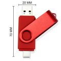 New USB 2.0 TYPE C USB Flash Drive OTG Pen Drive 128GB 64GB 32GB 16GB USB Stick 2 in 1 High Speed Pendrive.