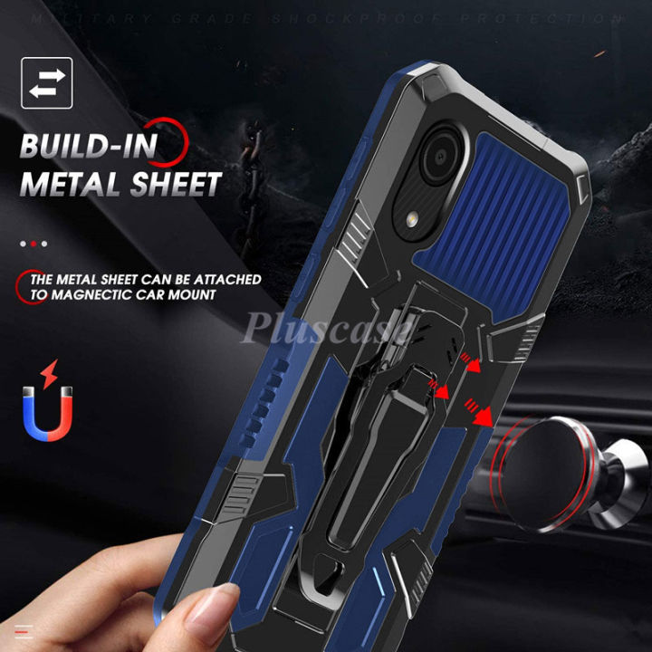 PlusCase%20for%20Samsung%20Galaxy%20A03%20Core%20Stand%20Phone%20Case%20Belt%20Clip%20Shockproof%20Hard%20Back%20Cover%20-%20Image%205