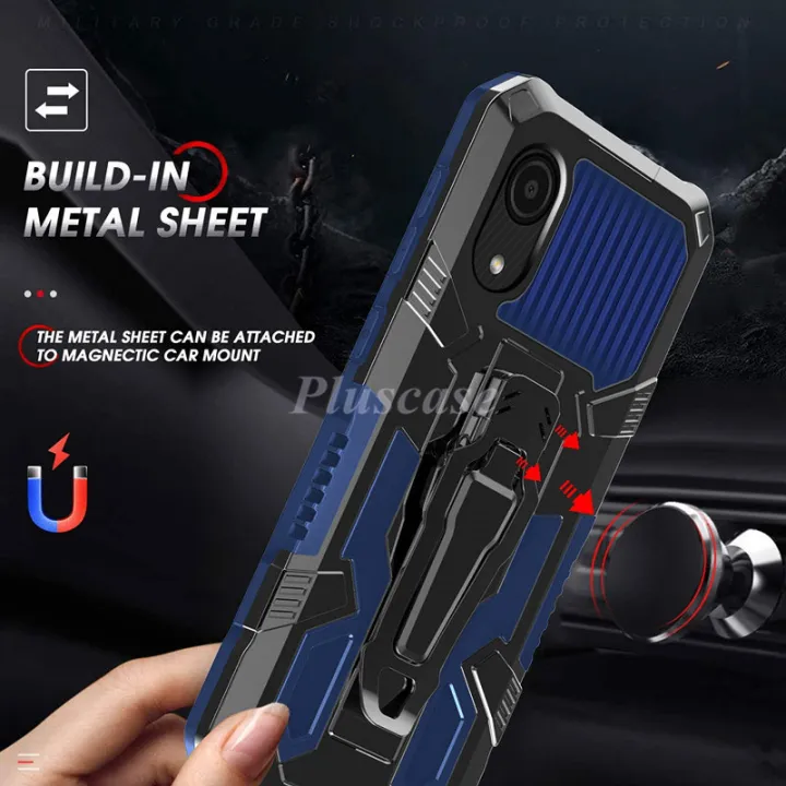 PlusCase%20for%20Samsung%20Galaxy%20A03%20Core%20Stand%20Phone%20Case%20Belt%20Clip%20Shockproof%20Hard%20Back%20Cover%20-%20Image%205