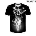 3D print butterfly T shirt men women children summer short sleeve flower T-shirt streetwear tee insect cool boy girl casual tops. 