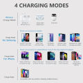 40W Wireless Charger Pad Stand for iPhone 15 14 13 12 11 X XR Samsung S22 S21 Xiaomi Phone Chargers Fast Charging Dock Station.