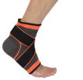 Premium Adjustable Elastic Ankle Support Brace for Sports Injury Recovery, Sprain Protection & Pain Relief – Unisex Compression Sleeve for Running, Gym & Daily Use. 