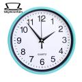 Quartz Sweep Movement Wall Clock Large Number Silent Wall Clock for Home Office Decoration 8 Inch Round Hanging Clock Large Number Wall Clock. 