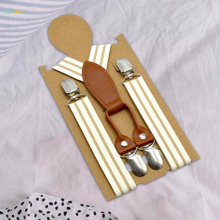 Kids Suspender Clothes Accessories Elastic Straps Y Back Adjustable Y Back for White