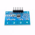 4 CHANNEL TTP229 Touch Sensor Module TTP229 Touch Sensor Module 4 Channel Digital Capacitive Touch Switches TTP229 Module. 