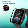 Amazfit Bip 3 Amazfit Bip 3 Pro Smart Watch PMMA Full Coverage Screen Protector. 