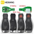 Car Remote Control Key For Mercedes Benz W203 W204 W205 W210 W211 W212 W221 W222 BGA&NEC 315MHz 433MHz Samrt Card-black. 