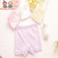 3Pc Girls Cotton Lace Boxer Kids UnderPants Children Underwear Girls Safety Underwear suit 2-10 years. 