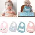 Silicone Baby Bibs with Food Catcher. 