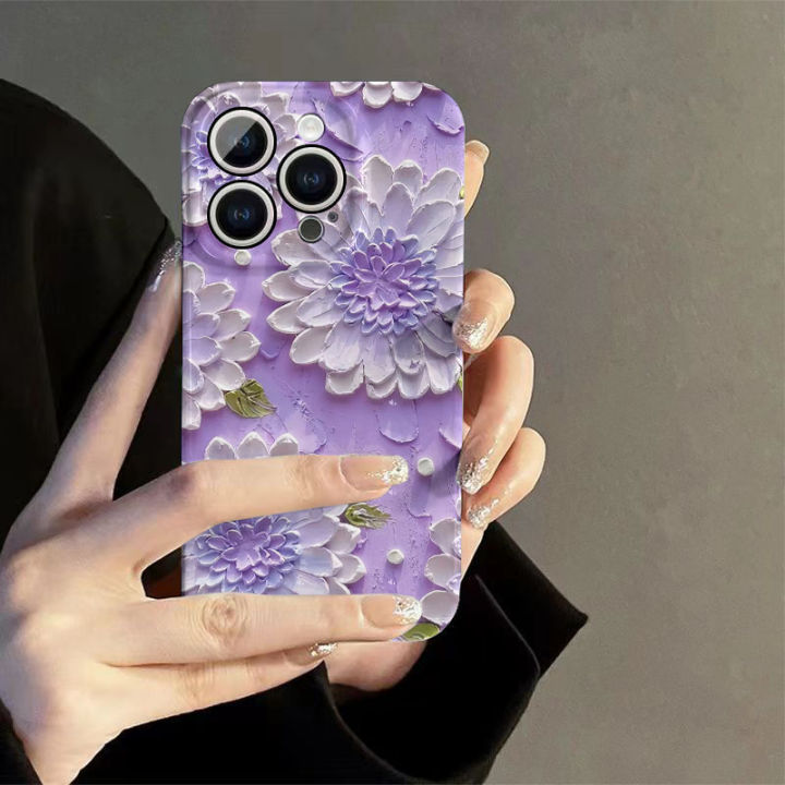 Spring%20phone%20case%20oil%20painting%20wind%20flower%20flower%2014promax%20fresh%20beauty%2012%20apple%20iphone%2015%20film%20shell%2011%20-%20Image%208