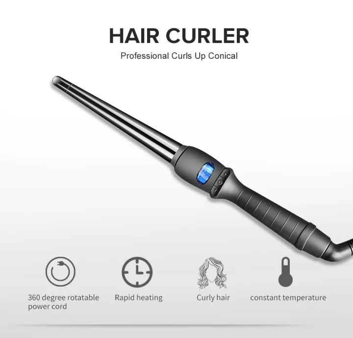 Ubeator%20-25/32mm%20LCD%20Screen%20Ceramic%20Spiral%20Hair%20Curling%20Iron%20Wand%20Machine%20Roller%20Beauty%20Tools-138-Black%20-%20Image%207