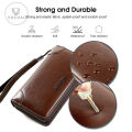 【beauty code store】(New) men long wallet fashion wallets purse PU leather handbag large capacity card holder long purse zipper money bag long wallet for men.