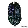Colorful LED Computer Gaming Mouse Professional Ultra-precise Game For Dota 2 For LOL Gamer 2400 DPI USB Wired Mouse.