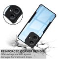For Infinix Hot 30i Mobile Cover Edge-Reinforced Shockproof Cushion Back Clear Hybrid Transparent Hard Cover Case.