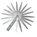 Useful Metric Feeler Gauge Gap Filler Thickness Measurement Tool 17 Blades Hot. 