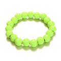 Elastic Basketball US Football Baseball Tennis Strand Bracelet Acrylic Bangle Fashion Charm Jewelry For Women Men Gift. 