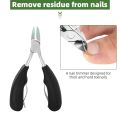 Professional Toe Nail Clippers Cutter ingrown toenail tool Thick Nail Dead Skin Dirt Remover Super Sharp Curved Blade Nail Tools. 