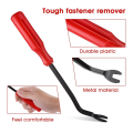 Upholstery Staple Nail Remover Tool, 2 Pcs Steel Nail Puller Remover Tool for Remove Staple in Furniture Wooden Case. 