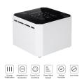 Portable Air Purifier Cleaner Sterilizer Desktop Negative Ion Generator Formaldehyde Mold Odor Dust Smoke Pollen Remover for Home Office Hotel AC110V~240V. 